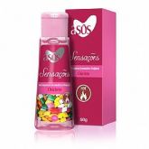 Gel A sós Sensações Comestível Hot Sabor Chiclete - 50g