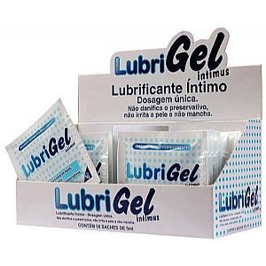Gel Lubrificante Lubrigel - Sachê 05g