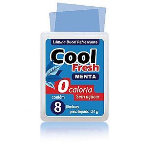 Lâmina Cool Fresh Sabor Menta com 08 Lâminas